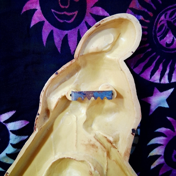 Vintage Homco Wall Hangings Woodland Chipmunk And Raccoon 1977 Dart Plastic - Picture 6 of 16